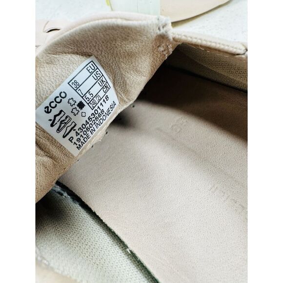 ECCO SOFT 7 WOVEN SLIP ON DROID SOFT 7 LEATHER SLIP-ON WOMEN SNEAKER $160 Size 7 - Picture 8 of 8